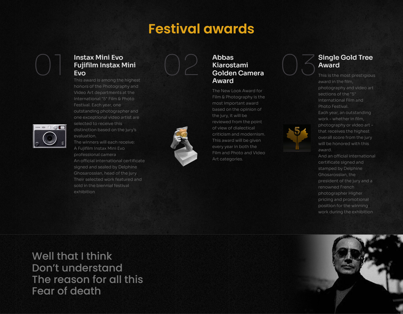 5photo4 نمونه کار طراحی سایت بین المللی 5photoaward