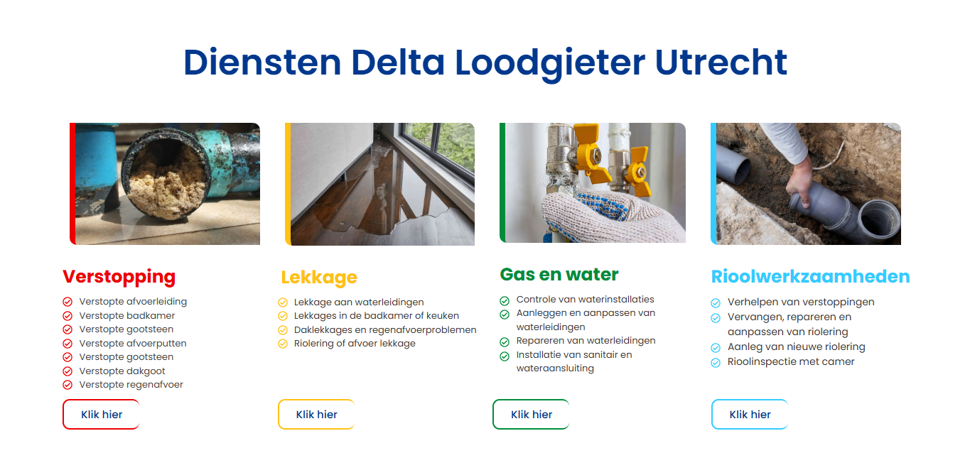 dlta4 طراحی سایت بین المللی Delta Loodgieter Utrecht